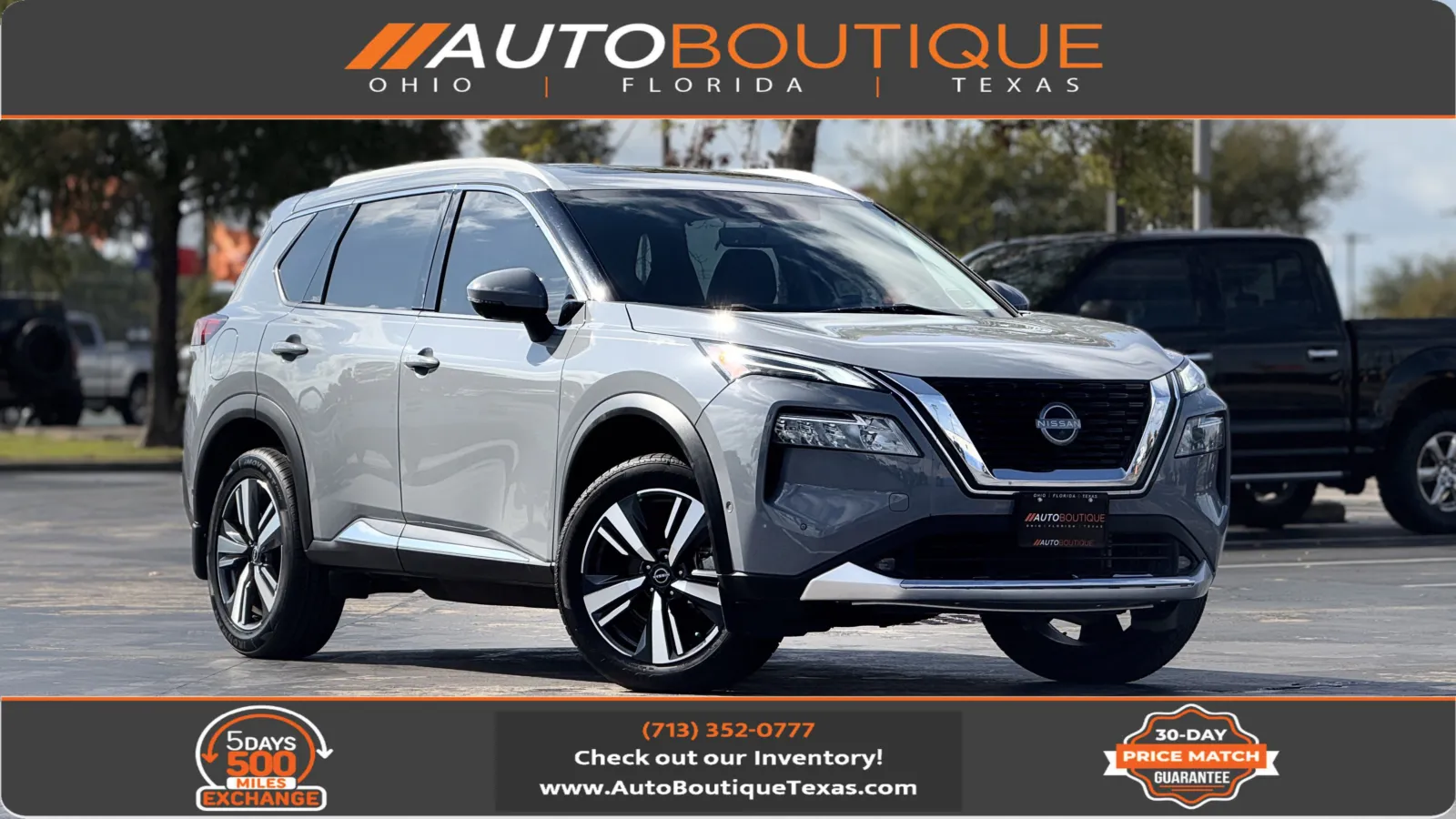 Gray 2022 Nissan Rogue Platinum for sale in Alvin, TX