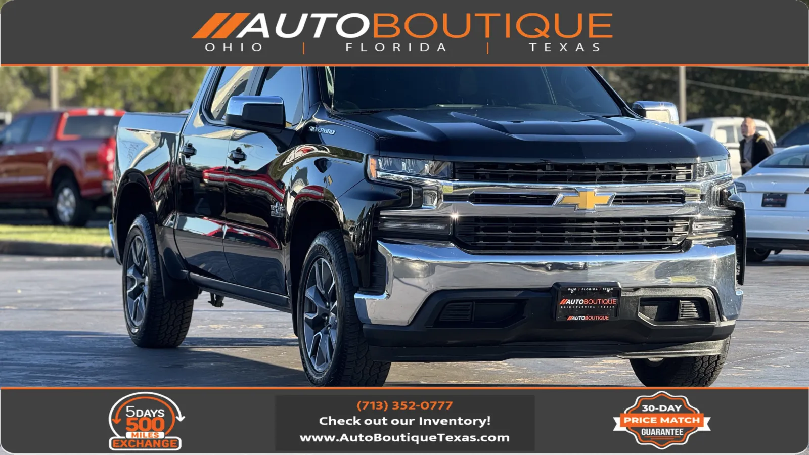 Black 2020 Chevrolet Silverado 1500 LT for sale in Alvin, TX