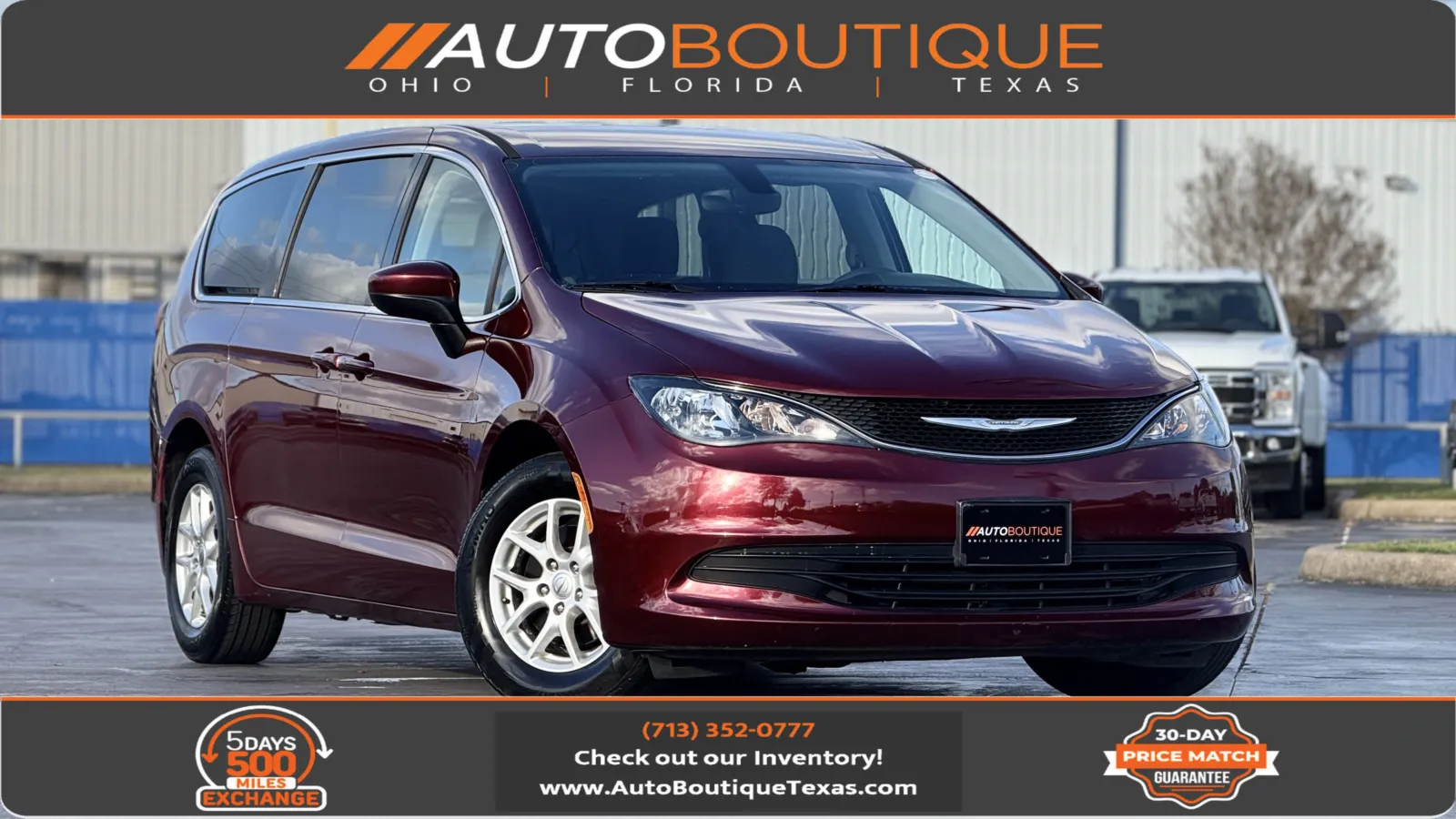 2017 CHRYSLER PACIFICA T Touring for sale in Alvin, TX