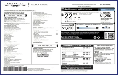 More photos of 2017 CHRYSLER PACIFICA T Touring at Auto Boutique Texas, TX