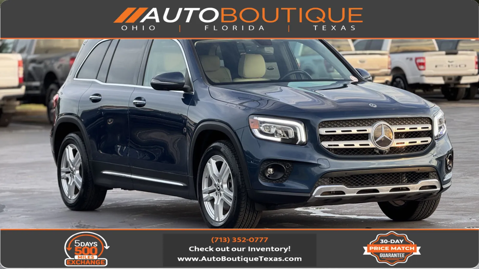 Gray 2021 Mercedes-Benz GLB 250 for sale in Alvin, TX