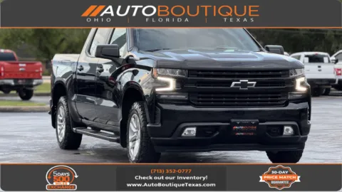 Black 2021 Chevrolet Silverado 1500 RST for sale in Alvin, TX