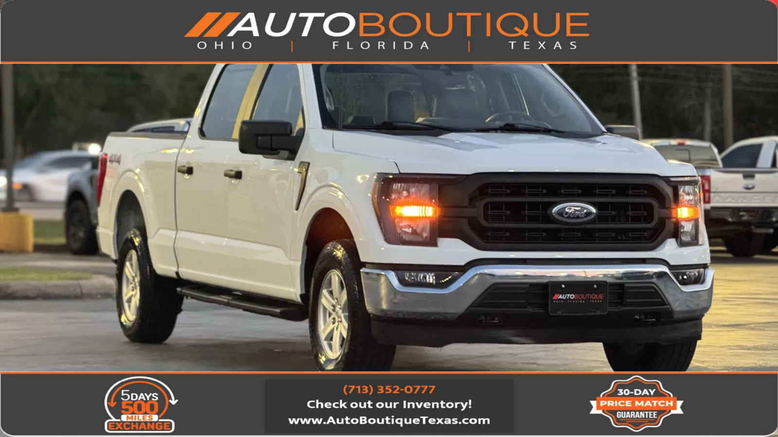 White 2023 Ford F-150 XL for sale in Alvin, TX