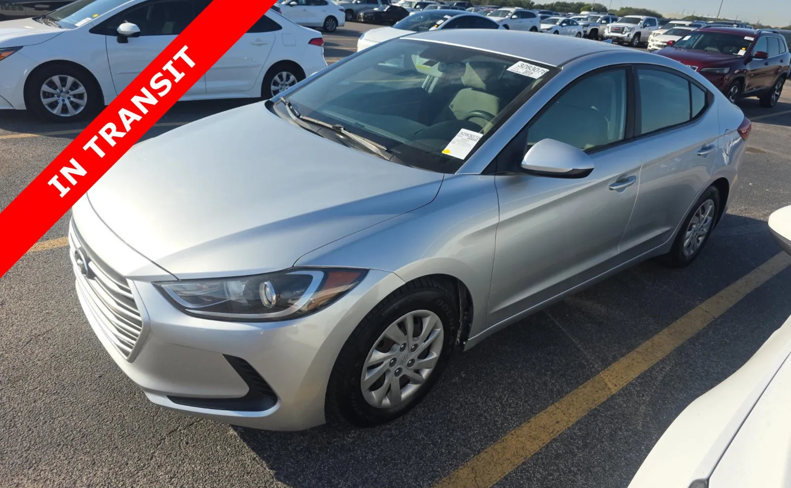 Silver 2017 Hyundai Elantra SE for sale in Alvin, TX