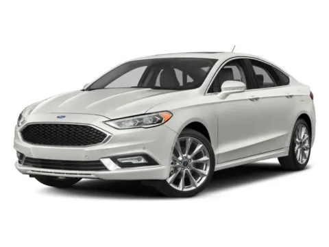 Black 2017 Ford Fusion Platinum for sale in Alvin, TX