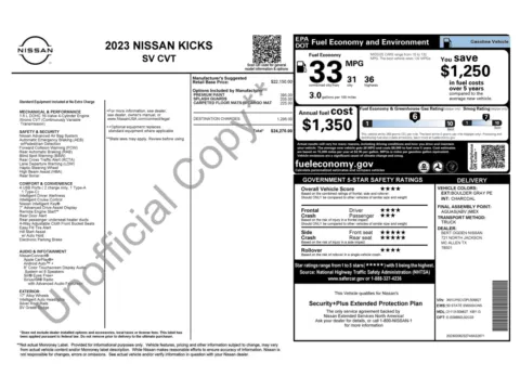 Photos of 2023 Nissan Kicks SV for sale in Alvin, TX at Auto Boutique Texas