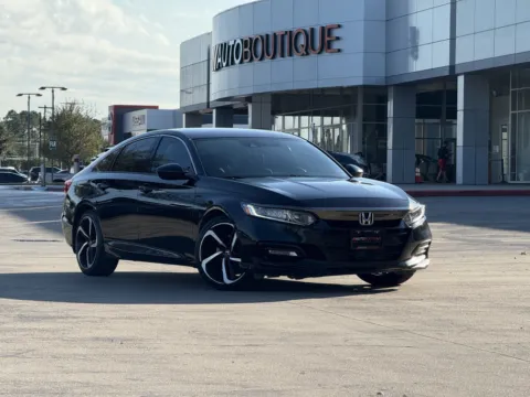 Black 2018 Honda Accord Sedan Sport 1.5T for sale in Alvin, TX