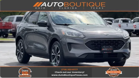 Gray 2022 Ford Escape SE Hybrid for sale in Alvin, TX