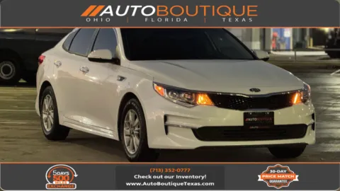 White 2018 Kia Optima LX for sale in Alvin, TX
