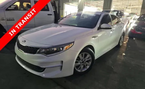 White 2018 Kia Optima LX for sale in Alvin, TX