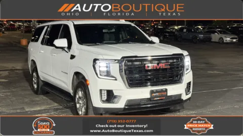 White 2022 GMC Yukon XL SLE for sale in Alvin, TX