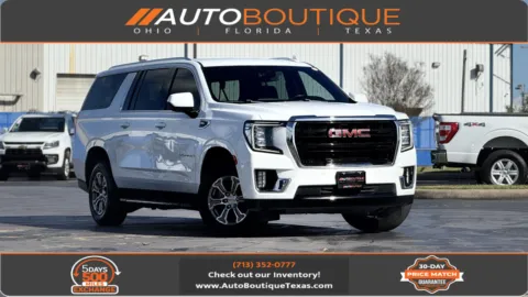 White 2022 GMC Yukon XL SLE for sale in Alvin, TX
