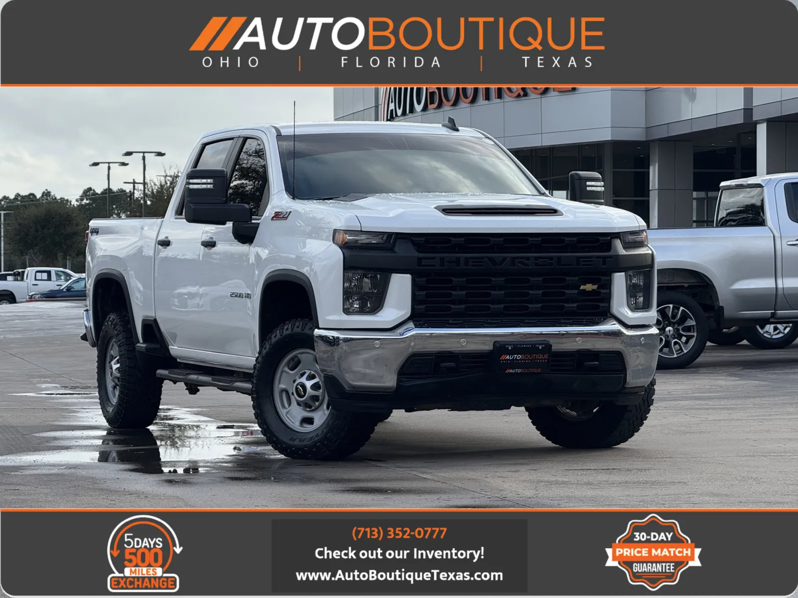 White 2023 Chevrolet Silverado 2500HD Work Truck for sale in Alvin, TX