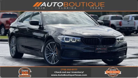 Black 2019 BMW 5 Series 530i for sale in Alvin, TX