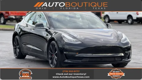 Black 2020 Tesla Model 3 Performance for sale in Alvin, TX