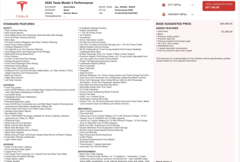 Photos of 2020 Tesla Model 3 Performance for sale in Alvin, TX at Auto Boutique Texas