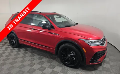 Red 2024 Volkswagen Tiguan SE R-Line Black for sale in Alvin, TX
