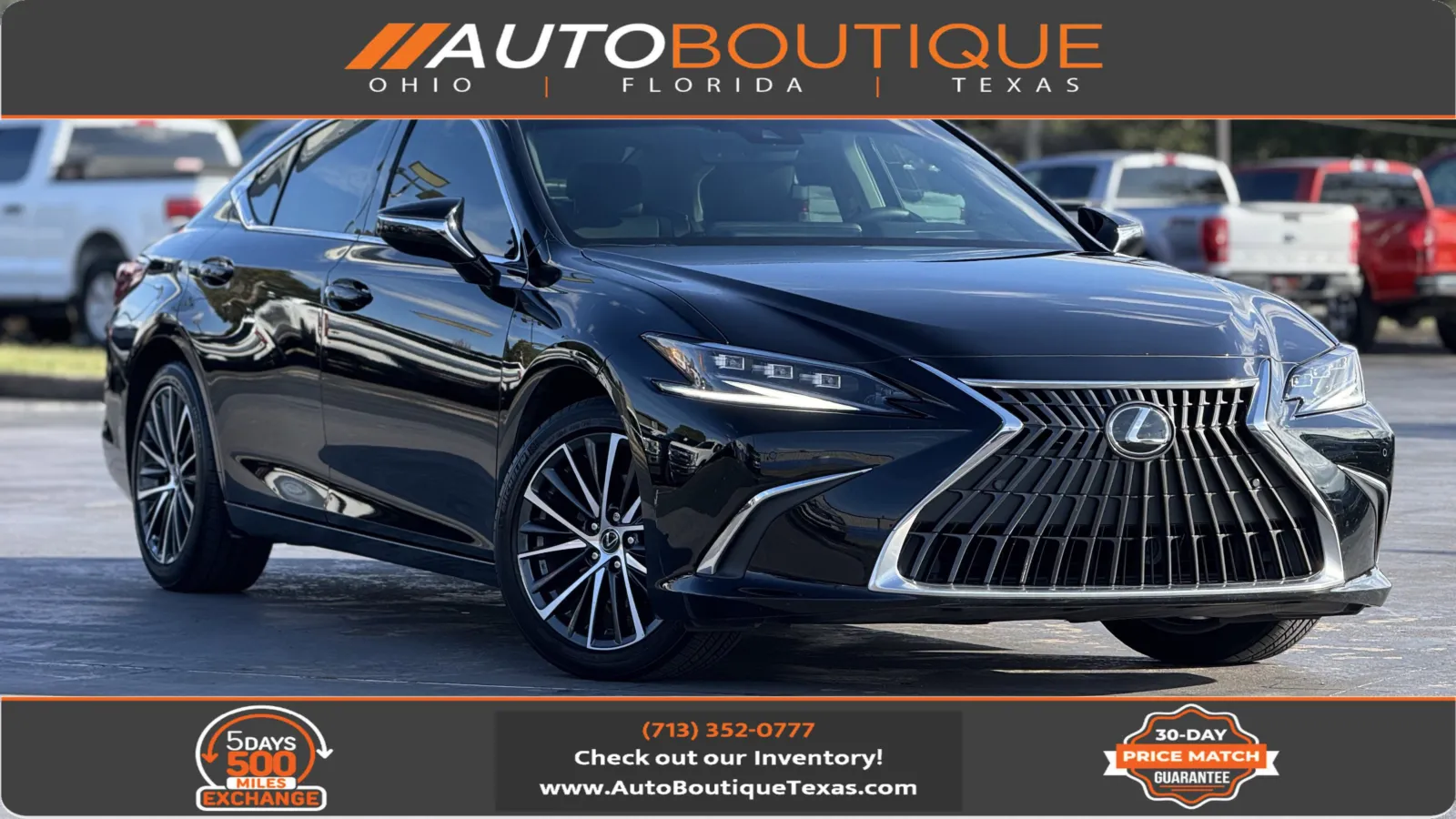 Black 2024 Lexus ES 300h for sale in Alvin, TX