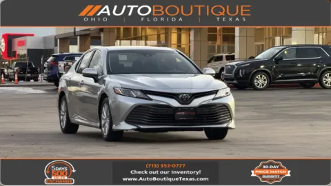Silver 2018 Toyota Camry LE for sale in Alvin, TX