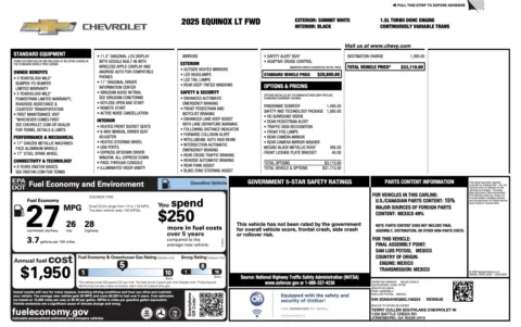 Photos of 2025 Chevrolet Equinox FWD LT for sale in Alvin, TX at Auto Boutique Texas