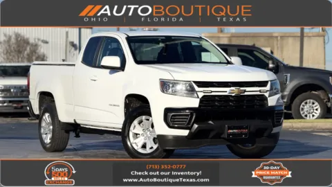 White 2022 Chevrolet Colorado 2WD LT for sale in Alvin, TX