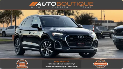 Black 2022 Audi Q5 S line Premium Plus for sale in Alvin, TX