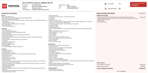 More photos of 2014 Toyota 4Runner Limited at Auto Boutique Texas, TX