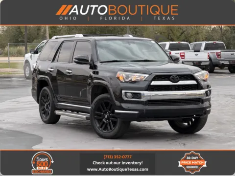 Black 2014 Toyota 4Runner Limited for sale in Alvin, TX
