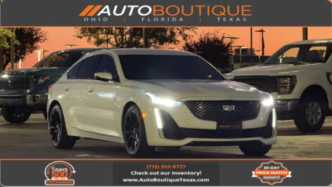 White 2022 Cadillac CT5 Luxury for sale in Alvin, TX
