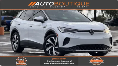 White 2021 Volkswagen ID.4 Pro S for sale in Alvin, TX