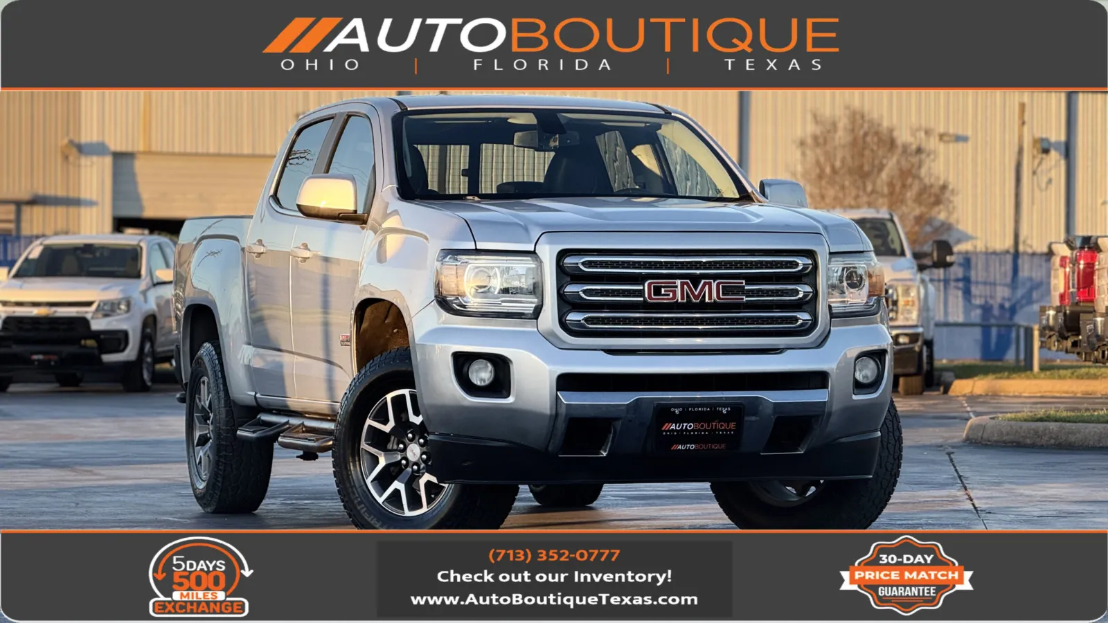 2016 GMC Canyon 2WD SLE for sale in Alvin, TX