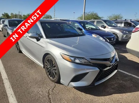 Silver 2019 Toyota Camry XSE V6 for sale in Alvin, TX