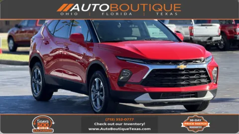 Red 2024 Chevrolet Blazer LT for sale in Alvin, TX