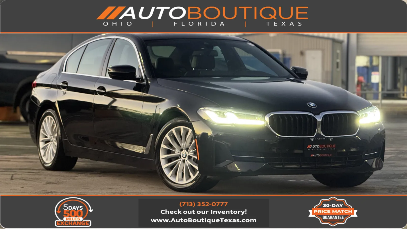 Black 2021 BMW 530 I 530i for sale in Alvin, TX