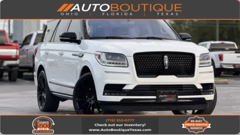 Black 2020 LINCOLN NAVIGATOR Reserve for sale in Alvin, TX