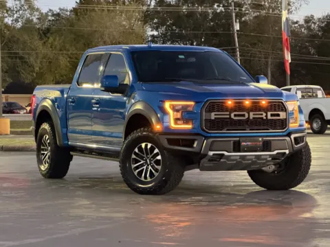 Blue 2019 FORD F-150 RAPTO Raptor for sale in Alvin, TX
