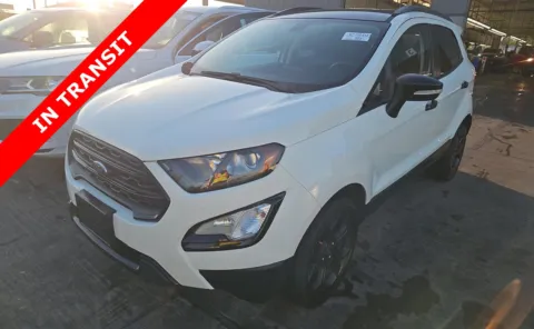 White 2021 Ford EcoSport SES for sale in Alvin, TX