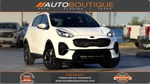 White 2021 Kia Sportage S for sale in Alvin, TX