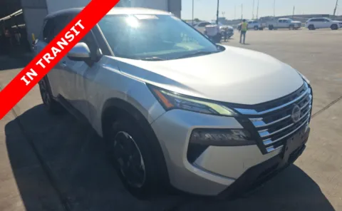 Silver 2024 Nissan Rogue SV for sale in Alvin, TX