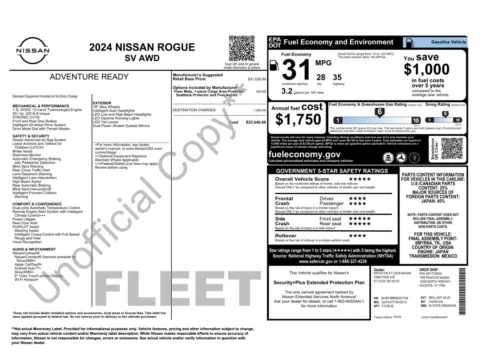 Photos of 2024 Nissan Rogue SV for sale in Alvin, TX at Auto Boutique Texas