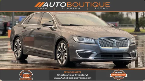 Gray 2017 Lincoln MKZ Hybrid Reserve for sale in Alvin, TX