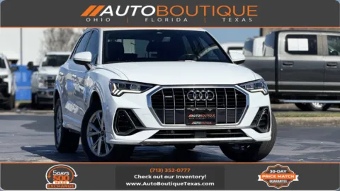 White 2024 Audi Q3 S line Premium for sale in Alvin, TX
