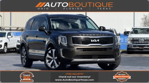 Brown 2022 KIA TELLURIDE S for sale in Alvin, TX