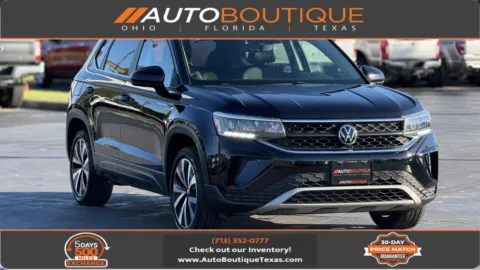 Black 2022 Volkswagen Taos SE for sale in Alvin, TX