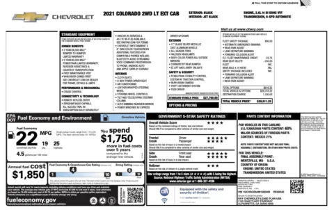 More photos of 2021 Chevrolet Colorado 2WD LT at Auto Boutique Texas, TX