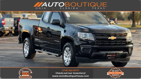 Black 2021 Chevrolet Colorado 2WD LT for sale in Alvin, TX