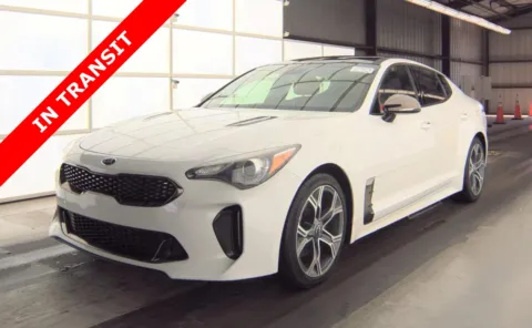 White 2021 Kia Stinger GT-Line for sale in Alvin, TX