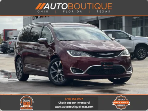 Red 2018 Chrysler Pacifica Limited for sale in Alvin, TX