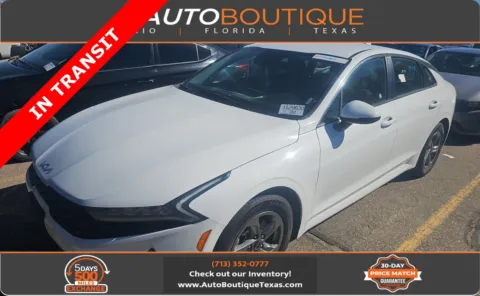 White 2022 Kia K5 LXS for sale in Alvin, TX