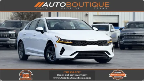 White 2022 Kia K5 LXS for sale in Alvin, TX